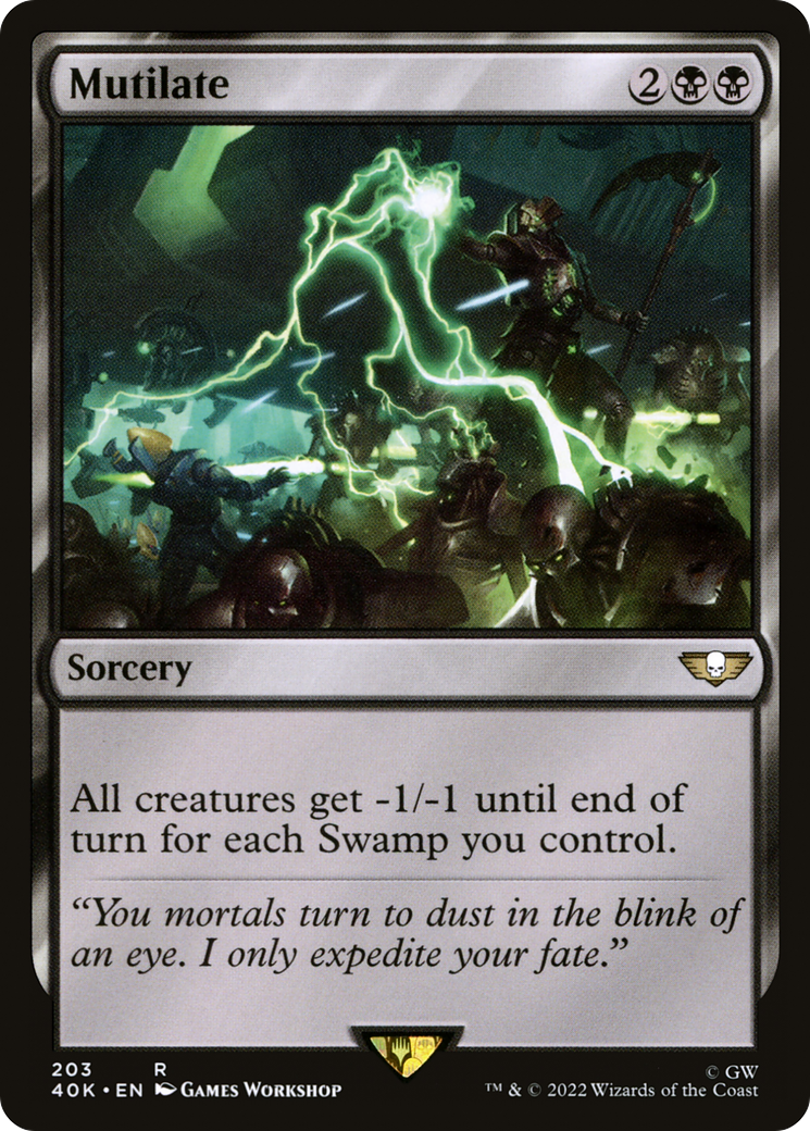 Mutilate (203) - Warhammer 40,000 Commander