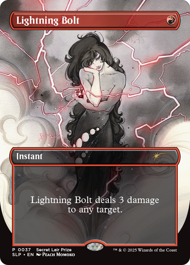 Lightning Bolt (0037) Foil (037) - Secret Lair Showdown