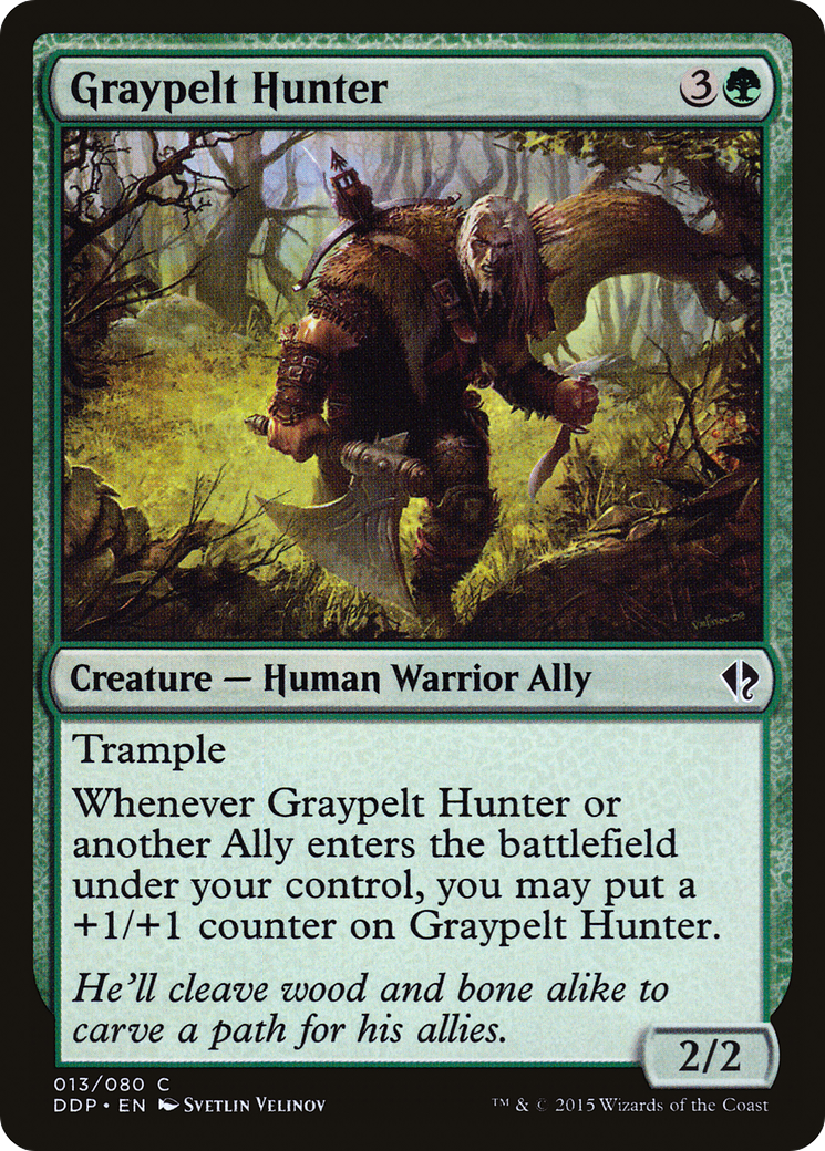 Graypelt Hunter (013) - Duel Decks: Zendikar vs. Eldrazi