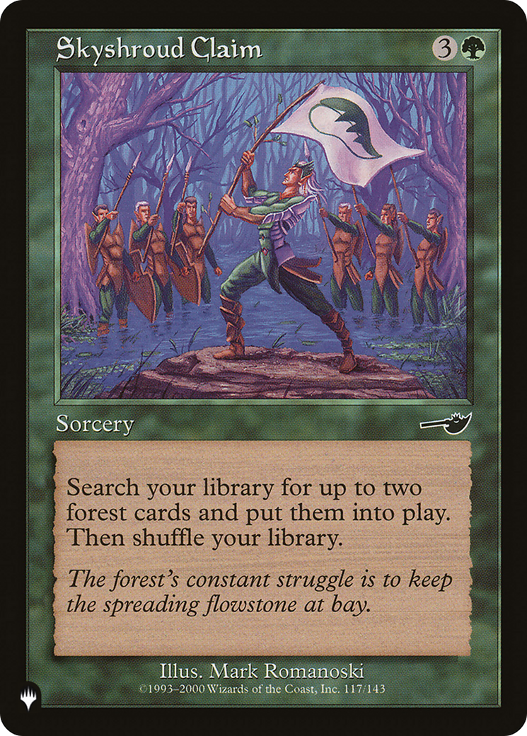 Skyshroud Claim (Retro) (NEM-117) - The List