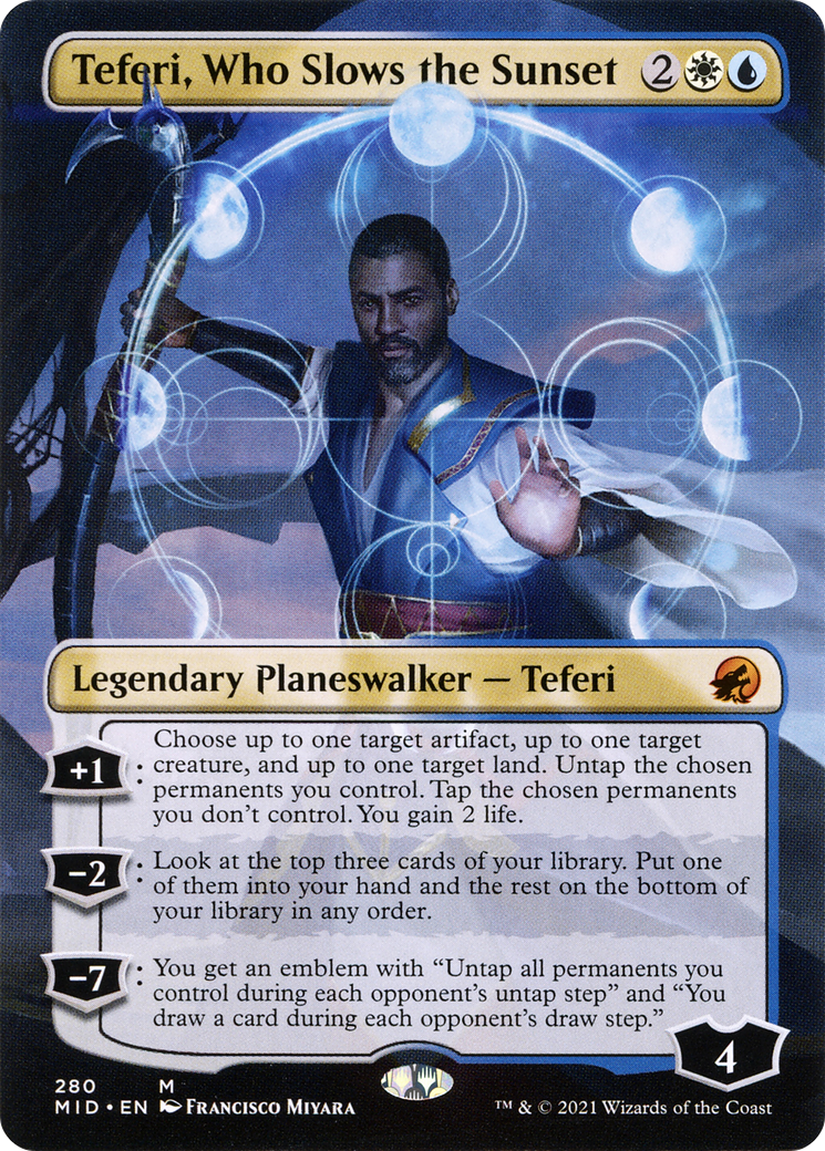 Teferi, Who Slows the Sunset (280) - Innistrad: Midnight Hunt