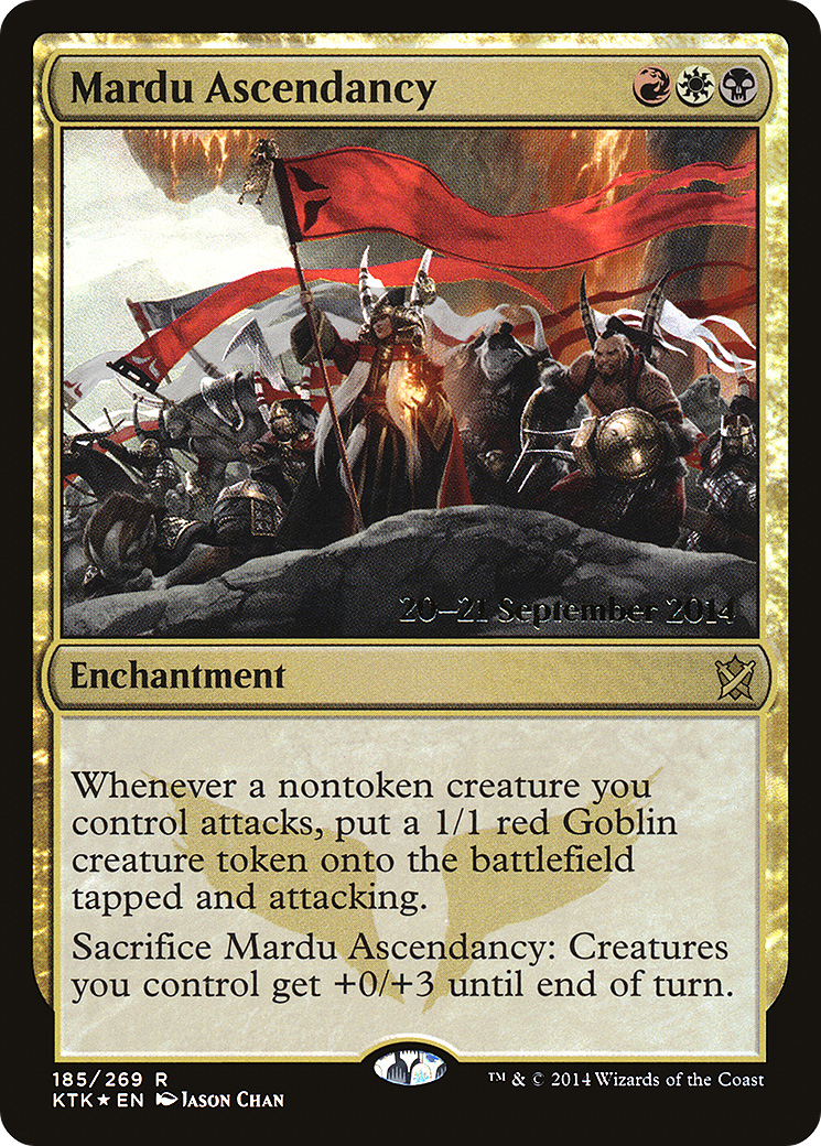 Mardu Ascendancy (185s) Foil - Khans of Tarkir Promos