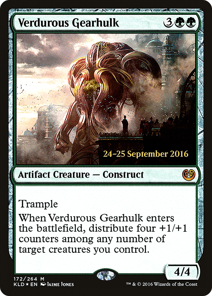 Verdurous Gearhulk (172) Foil - Kaladesh Promos
