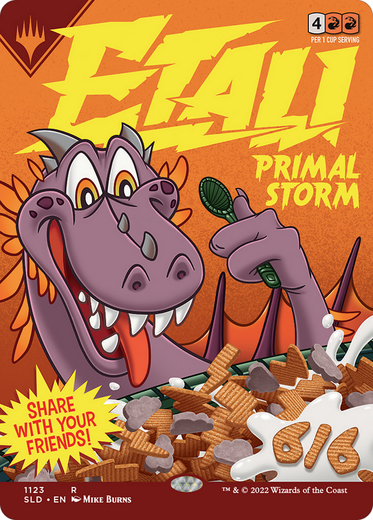 Etali, Primal Storm // Etali, Primal Storm (1123) - Secret Lair Drop