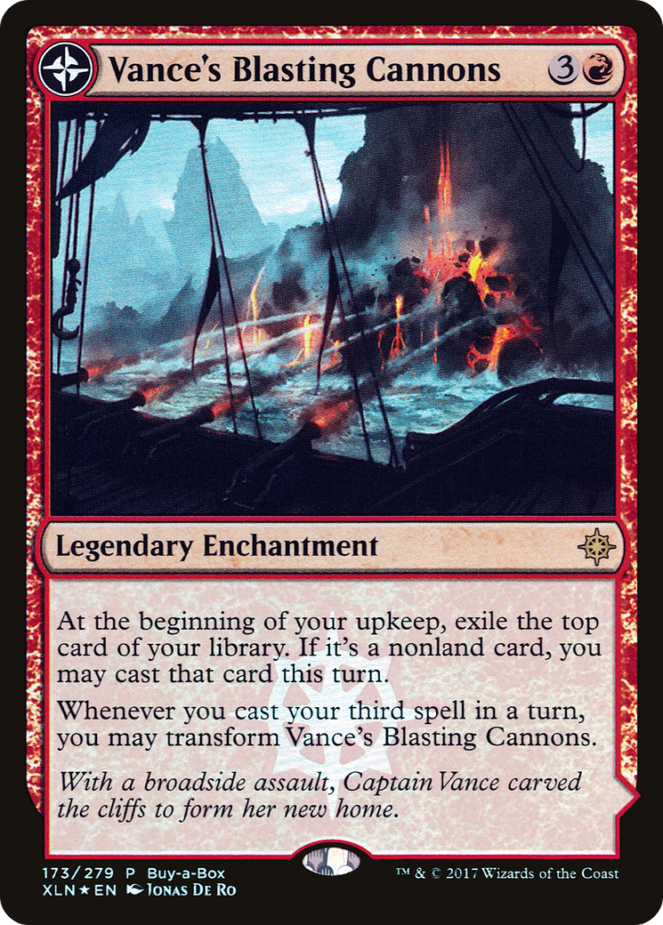 Vance's Blasting Cannons (173) Foil - XLN Treasure Chest