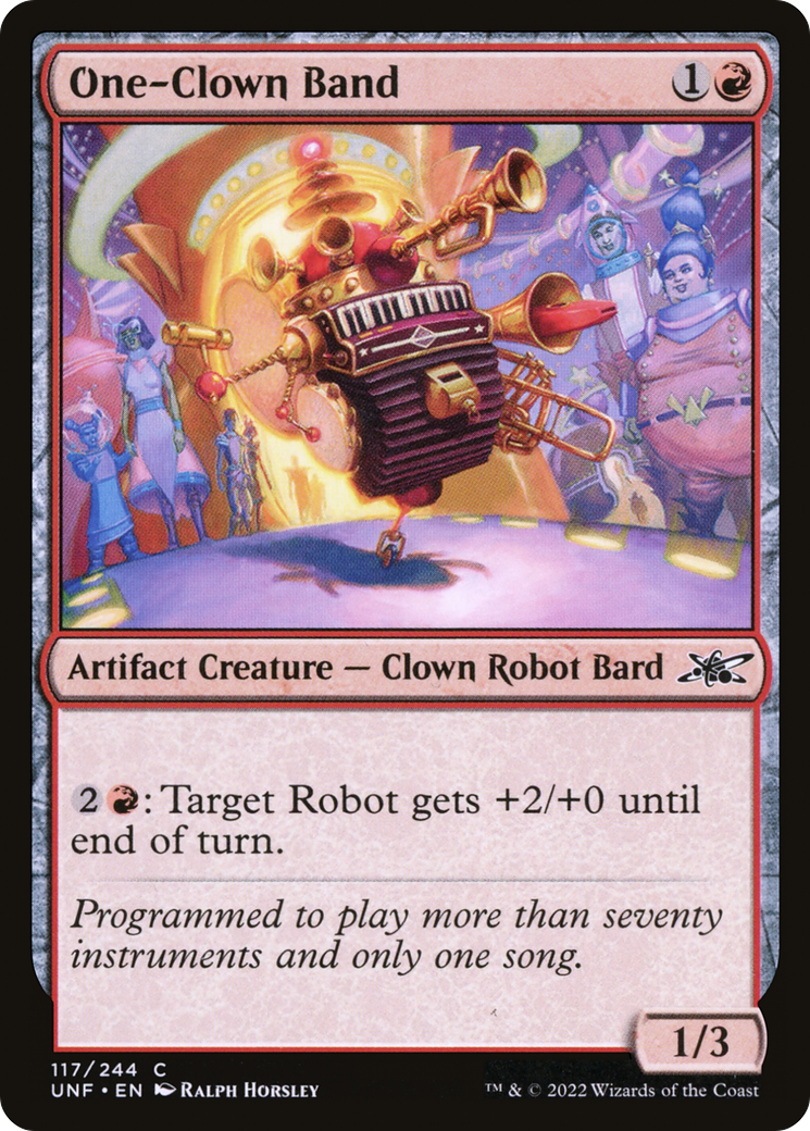 One-Clown Band (117) Foil - Unfinity