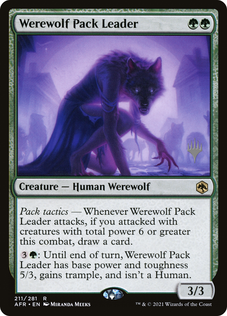 Werewolf Pack Leader (211) - Adventures in the Forgotten Realms Promos