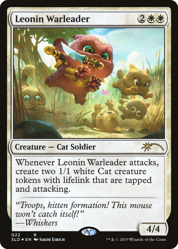 Leonin Warleader (022) Foil - Secret Lair Drop