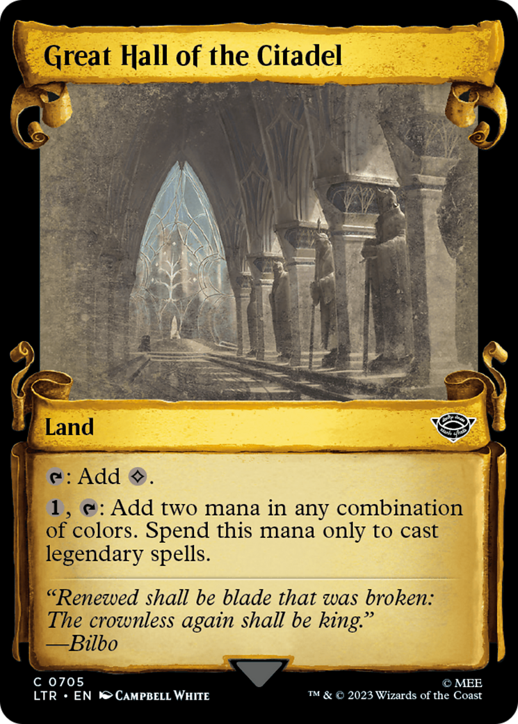 Great Hall of the Citadel (Showcase) (705) - The Lord of the Rings: Tales of Middle-earth