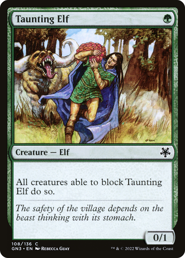 Taunting Elf (108) - Game Night: Free-for-All
