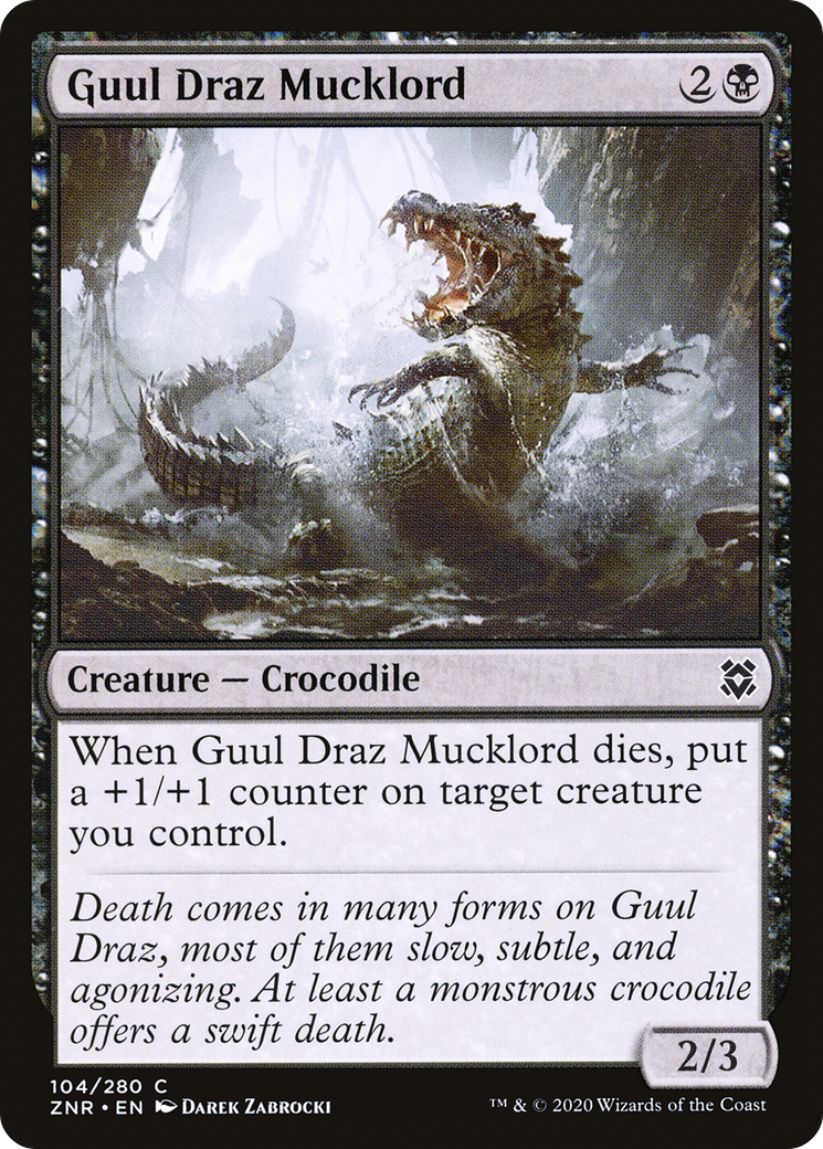 Guul Draz Mucklord (104) Foil - Zendikar Rising