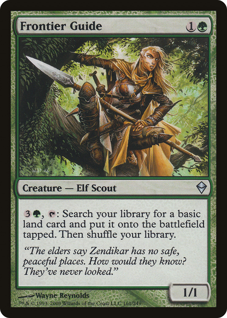 Frontier Guide (161) - Zendikar
