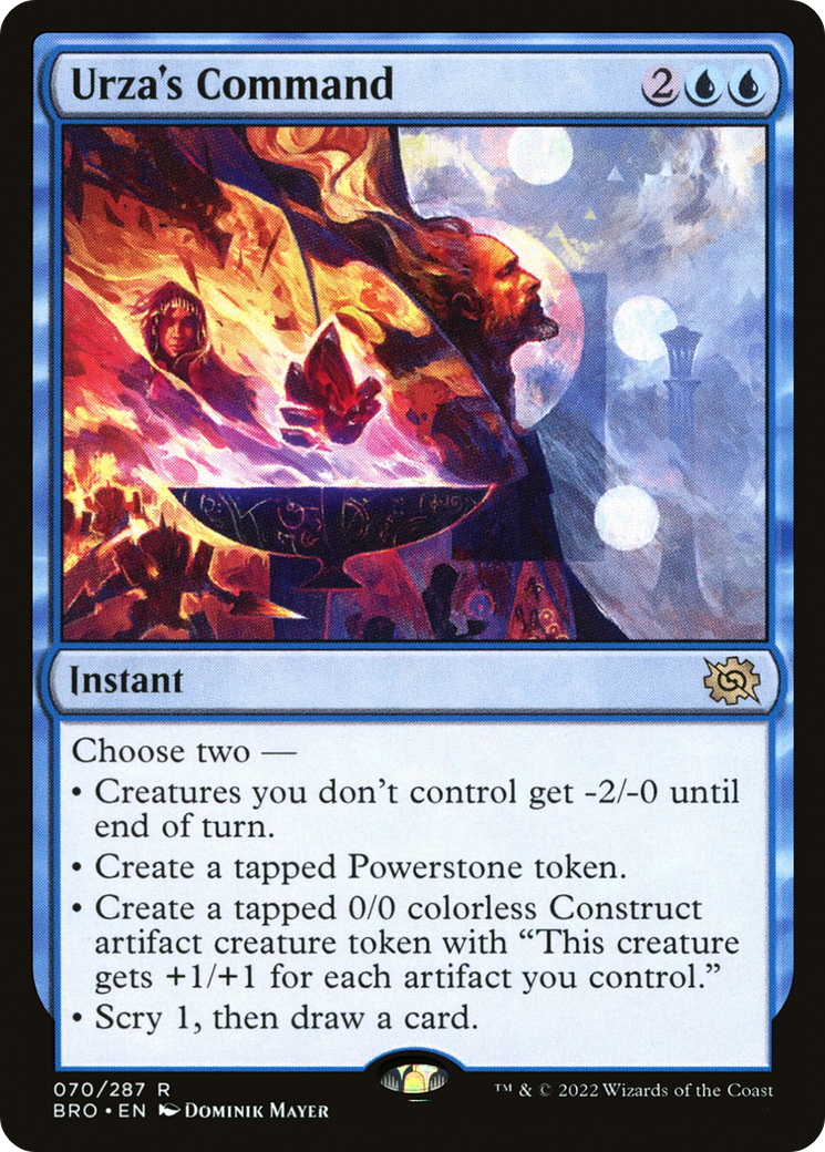 Urza's Command (070) Foil - The Brothers' War