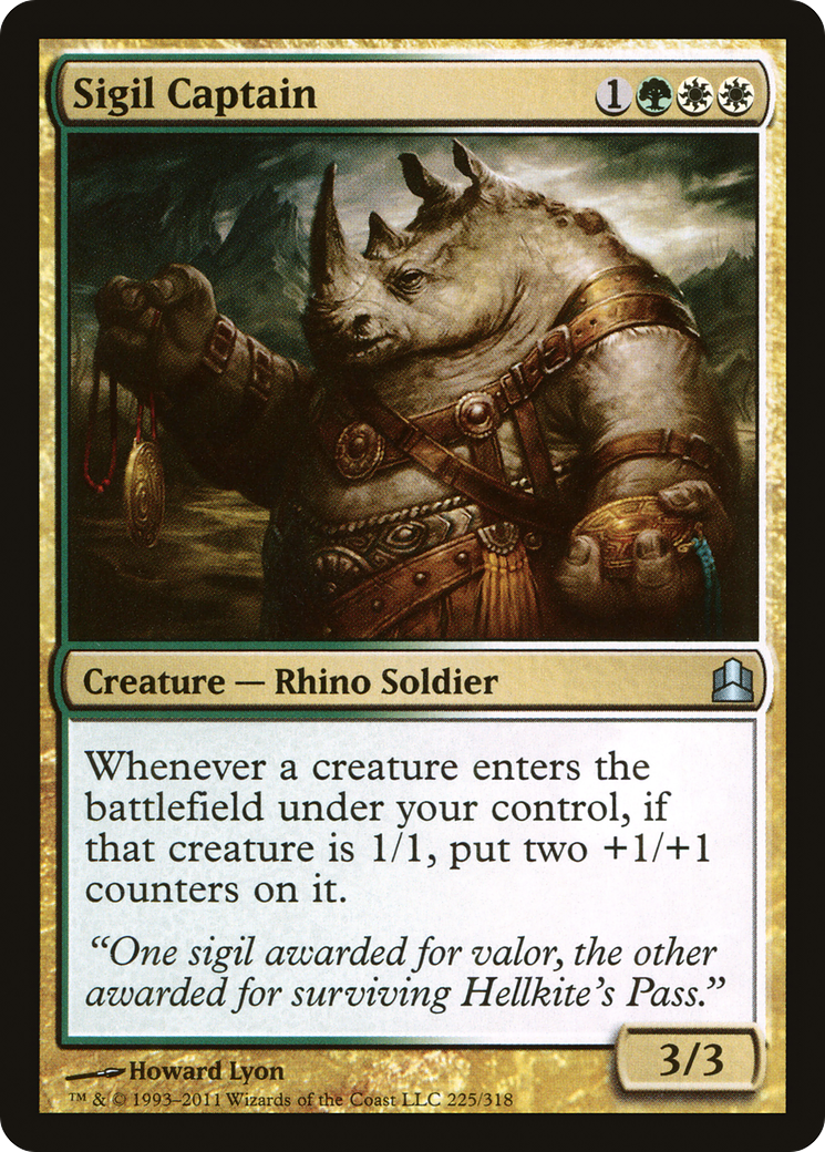 Sigil Captain (225) - Commander 2011