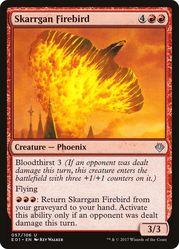 Skarrgan Firebird (057) - Archenemy: Nicol Bolas