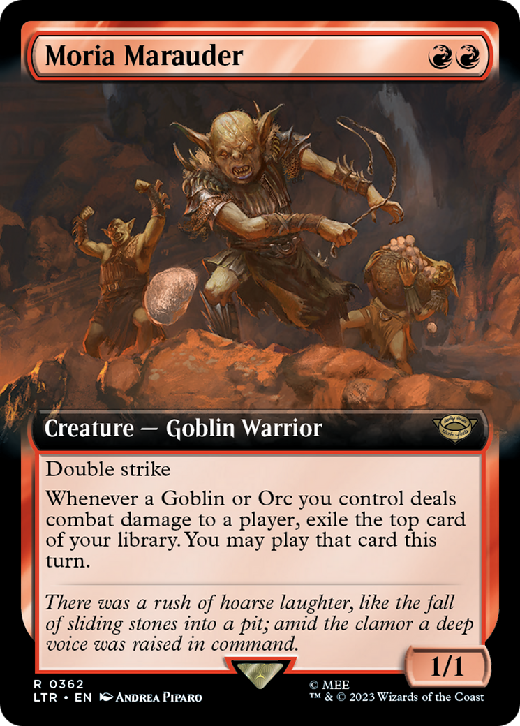 Moria Marauder (Extended Art) (362) - The Lord of the Rings: Tales of Middle-earth