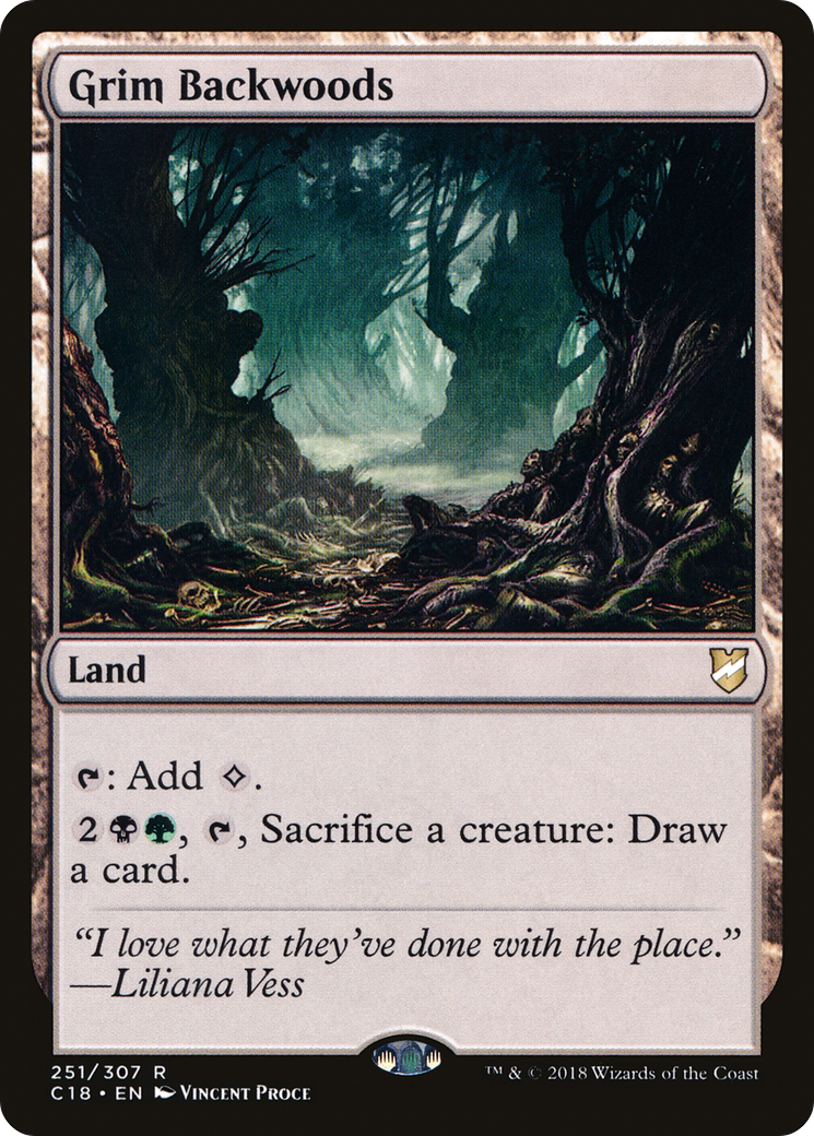 Grim Backwoods (251) - Commander 2018