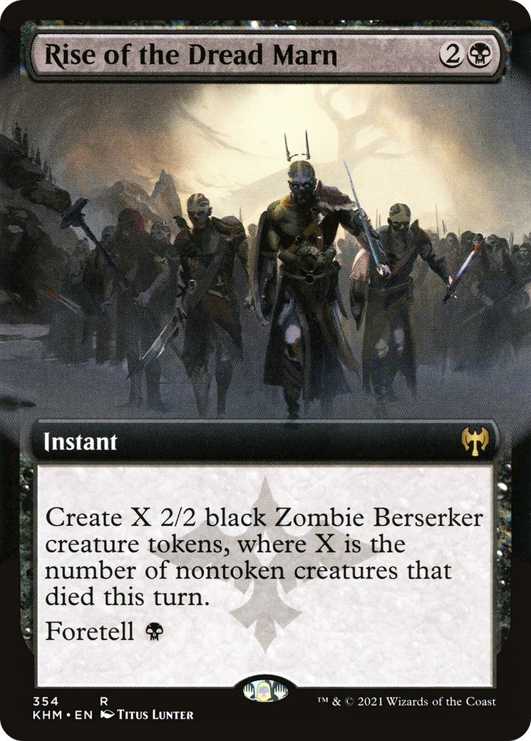 Rise of the Dread Marn (Extended Art) (354) - Kaldheim