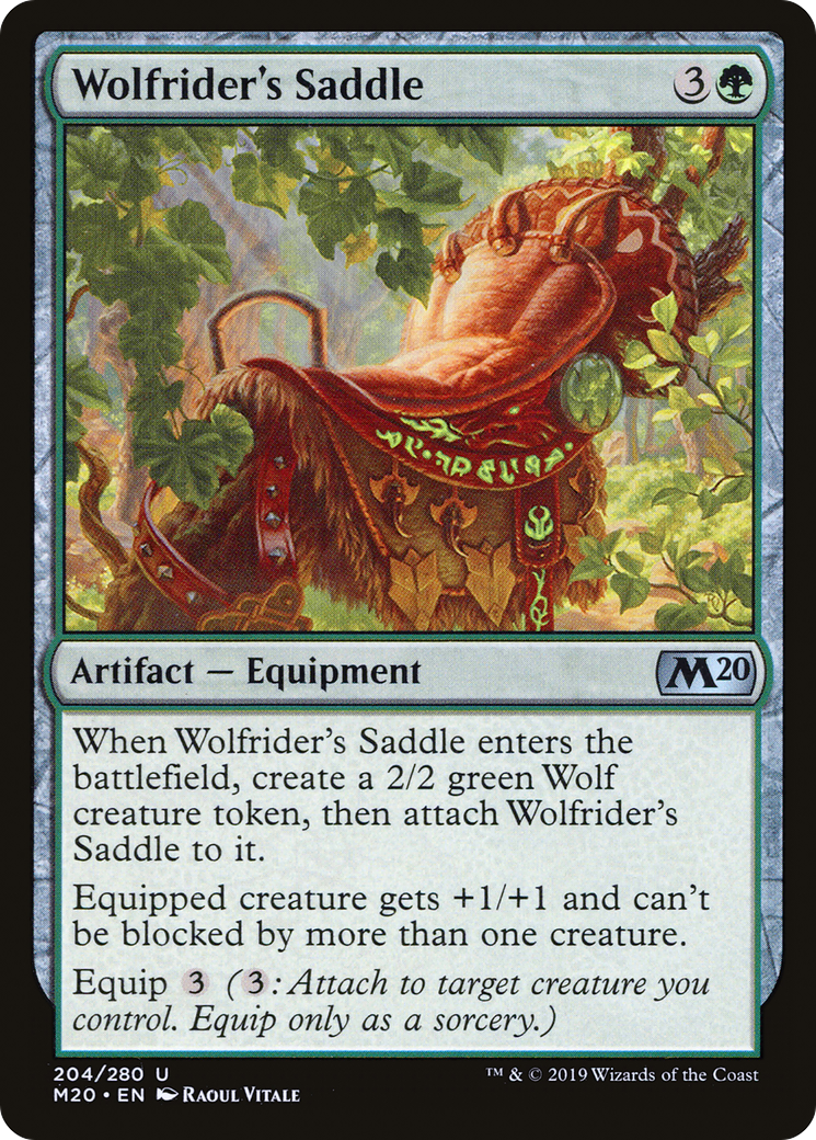Wolfrider's Saddle (204) - Core Set 2020