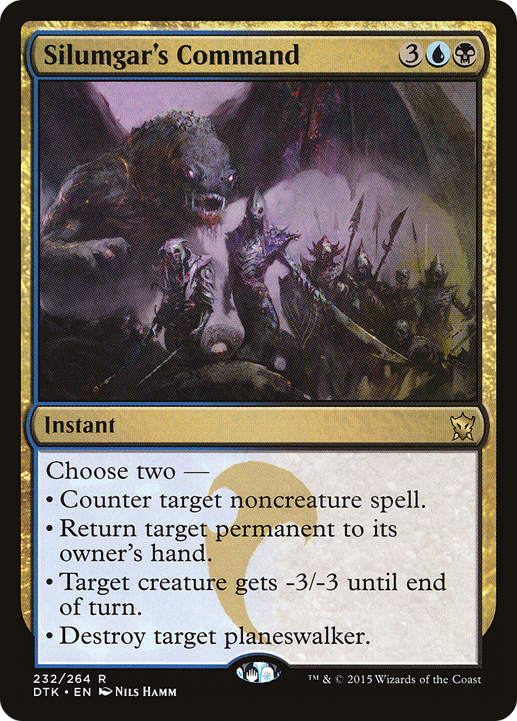 Silumgar's Command (232) - Dragons of Tarkir