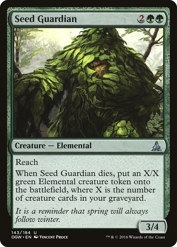 Seed Guardian (143) Foil - Oath of the Gatewatch