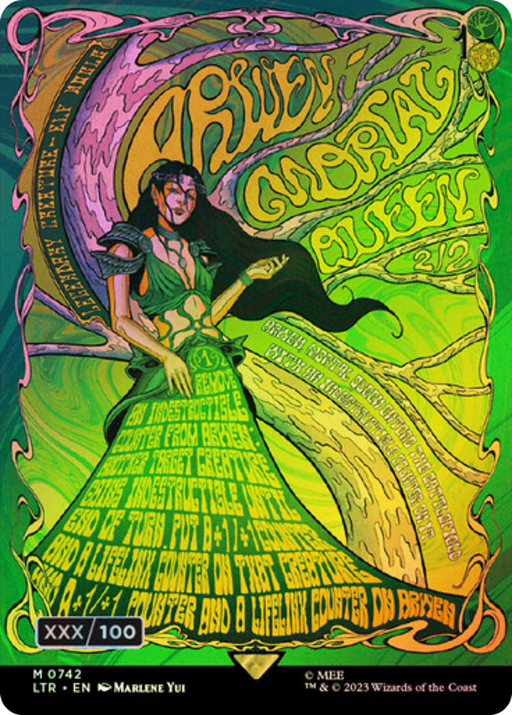 Arwen, Mortal Queen (742z) Foil - The Lord of the Rings: Tales of Middle-earth