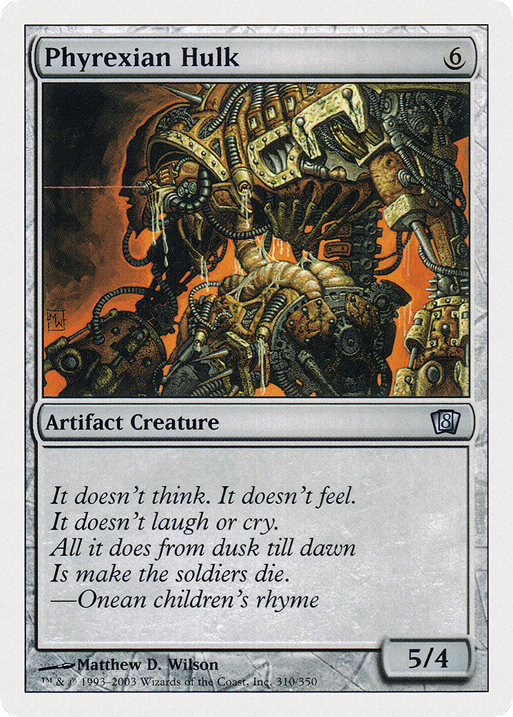 Phyrexian Hulk (310) Foil - Eighth Edition