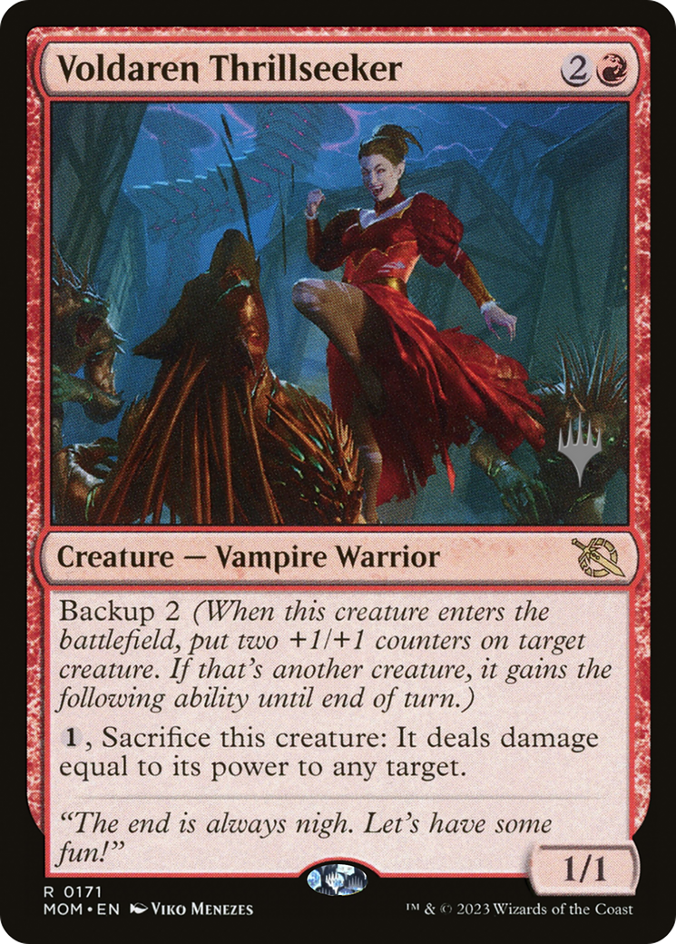 Voldaren Thrillseeker (171p) - March of the Machine Promos