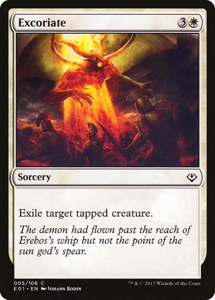 Excoriate (005) - Archenemy: Nicol Bolas