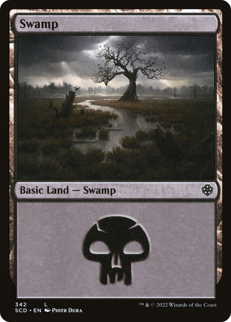 Swamp (342) - Starter Commander Decks