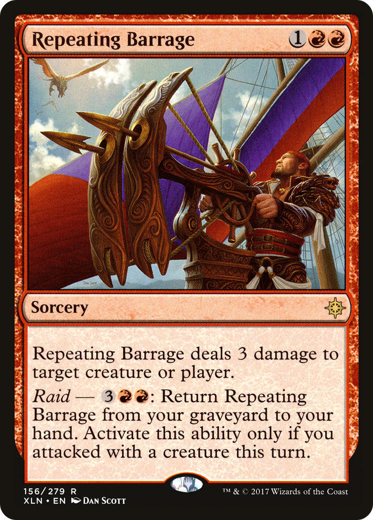 Repeating Barrage (156) - Ixalan