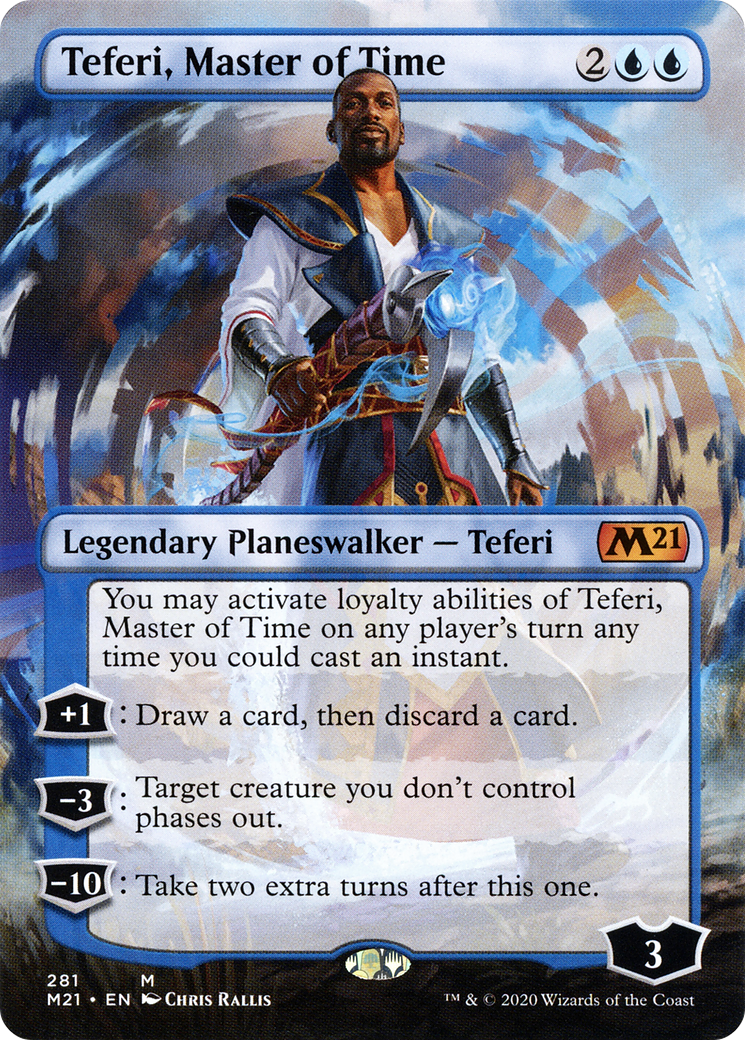 Teferi, Master of Time (281) Foil - Core Set 2021