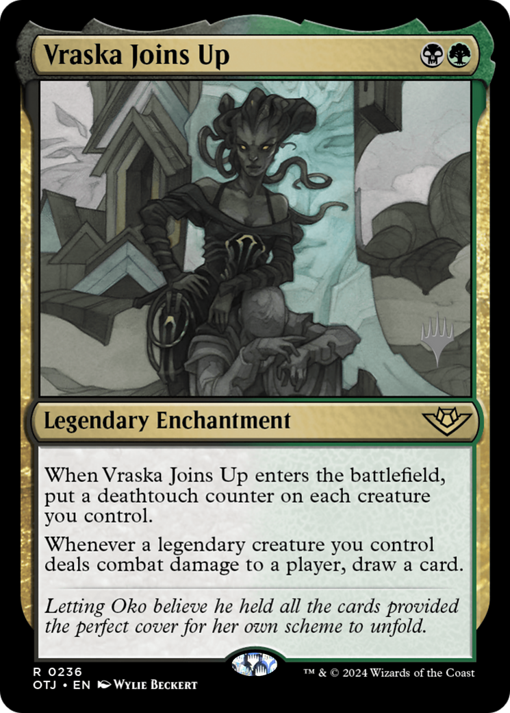 Vraska Joins Up (236) - Outlaws of Thunder Junction Promos