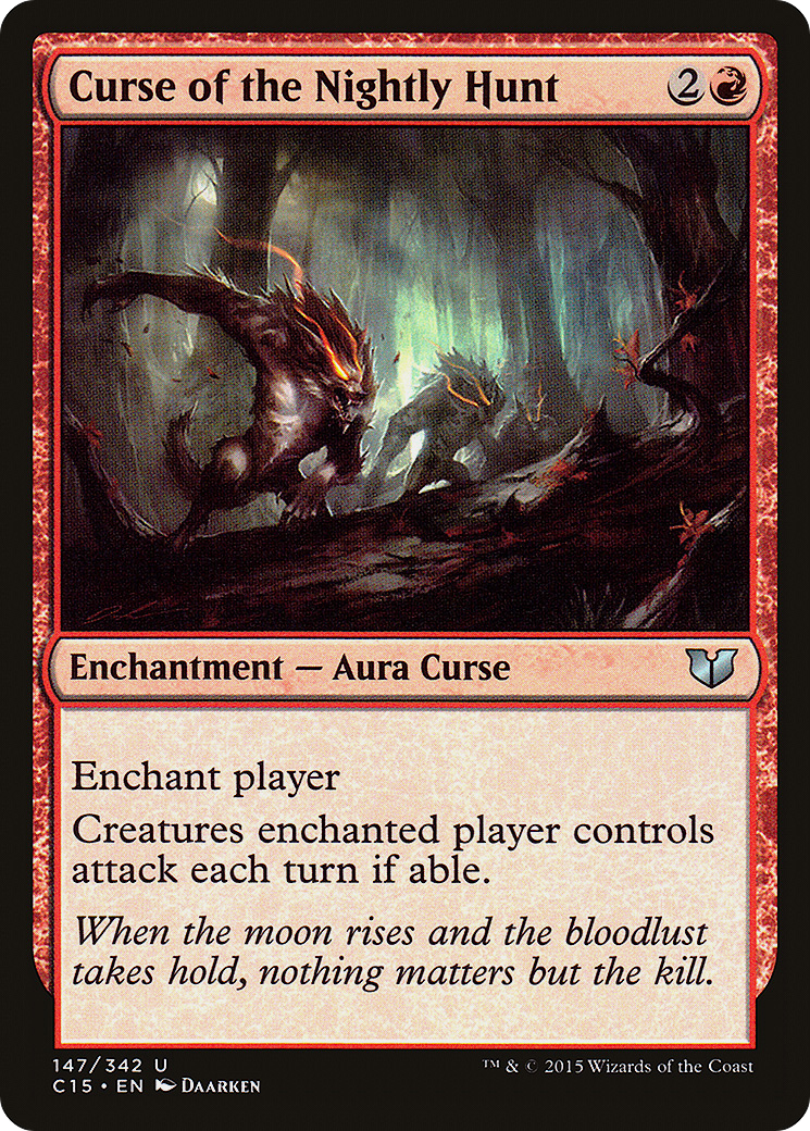 Curse of the Nightly Hunt (147) - Commander 2015