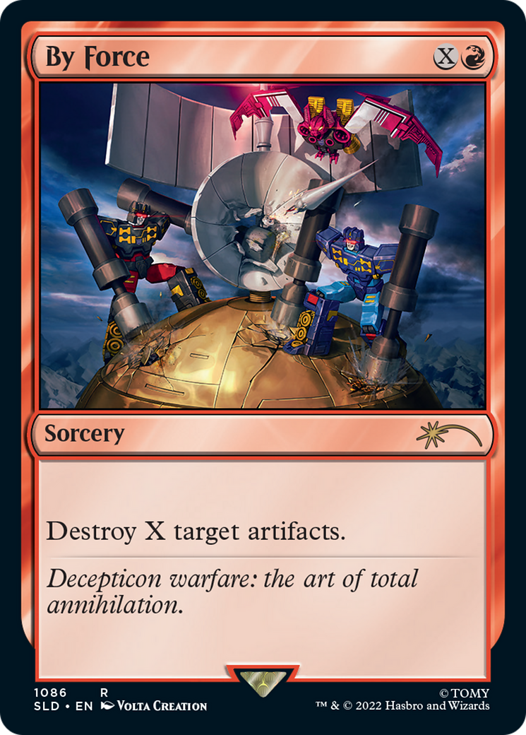 By Force (1086) Foil - Secret Lair Drop