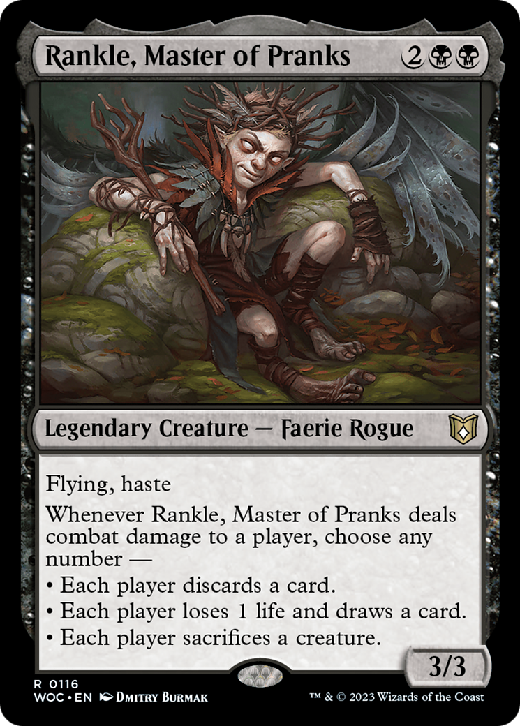 Rankle, Master of Pranks (116) - Wilds of Eldraine Commander