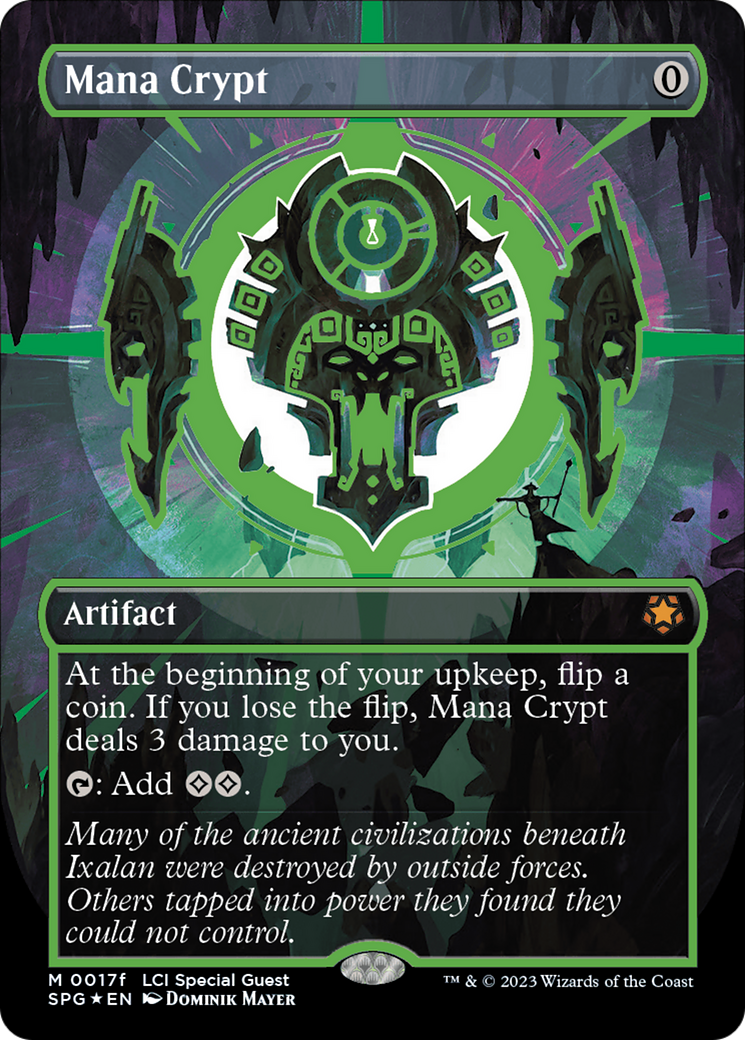Mana Crypt (Borderless) (17f) Foil - Special Guests