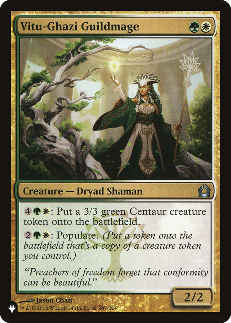 Vitu-Ghazi Guildmage (RTR-207) - The List