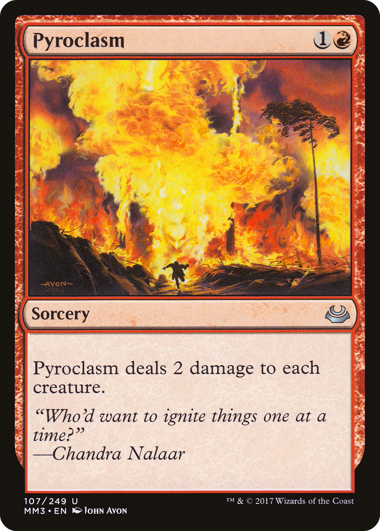 Pyroclasm (107) - Modern Masters 2017