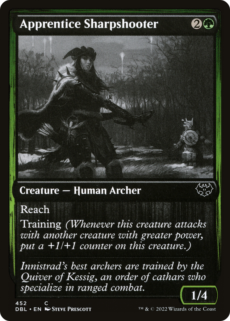 Apprentice Sharpshooter (452) - Innistrad: Double Feature