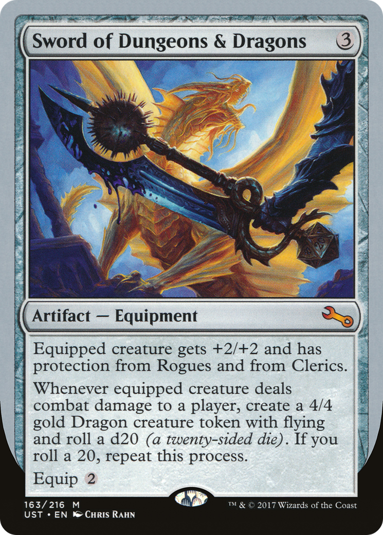 Sword of Dungeons & Dragons (163) Foil - Unstable