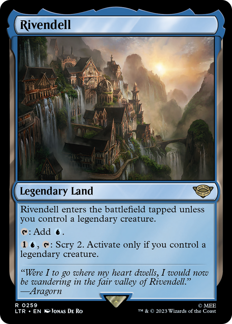 Rivendell (259) Foil - The Lord of the Rings: Tales of Middle-earth