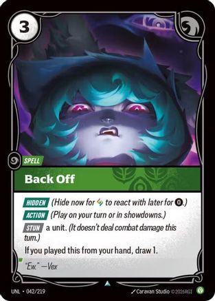 Back Off (042) - Unleashed