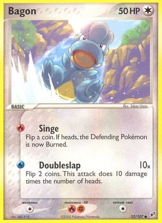 Bagon (52) Reverse Holofoil - Deoxys