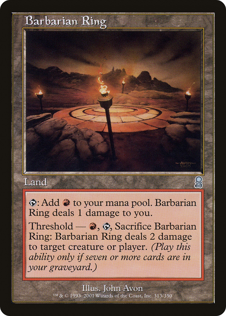 Barbarian Ring (313) - Odyssey