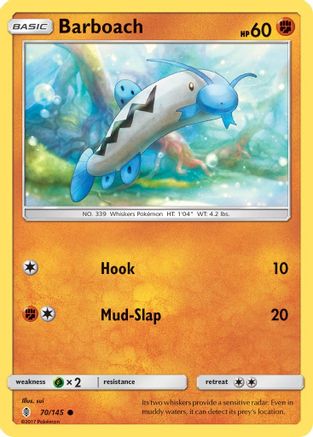Barboach (70) Reverse Holofoil - Guardians Rising