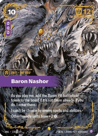 Baron Nashor (Ultimate) (238) Foil - Unleashed