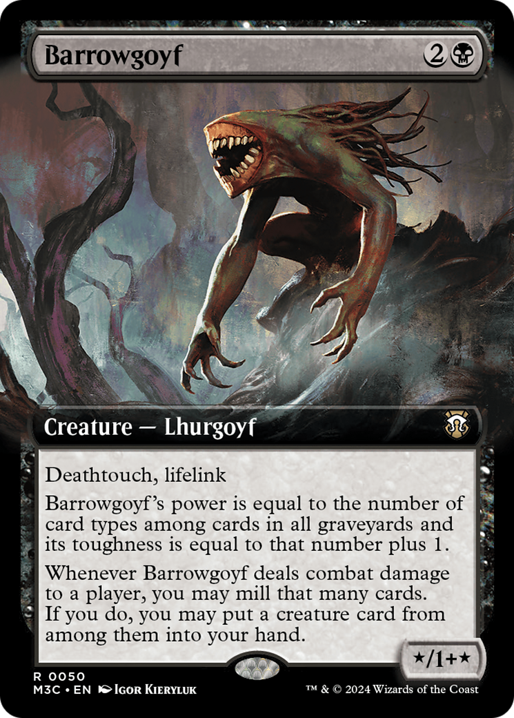 Barrowgoyf (Extended Art) (050) - Commander: Modern Horizons 3