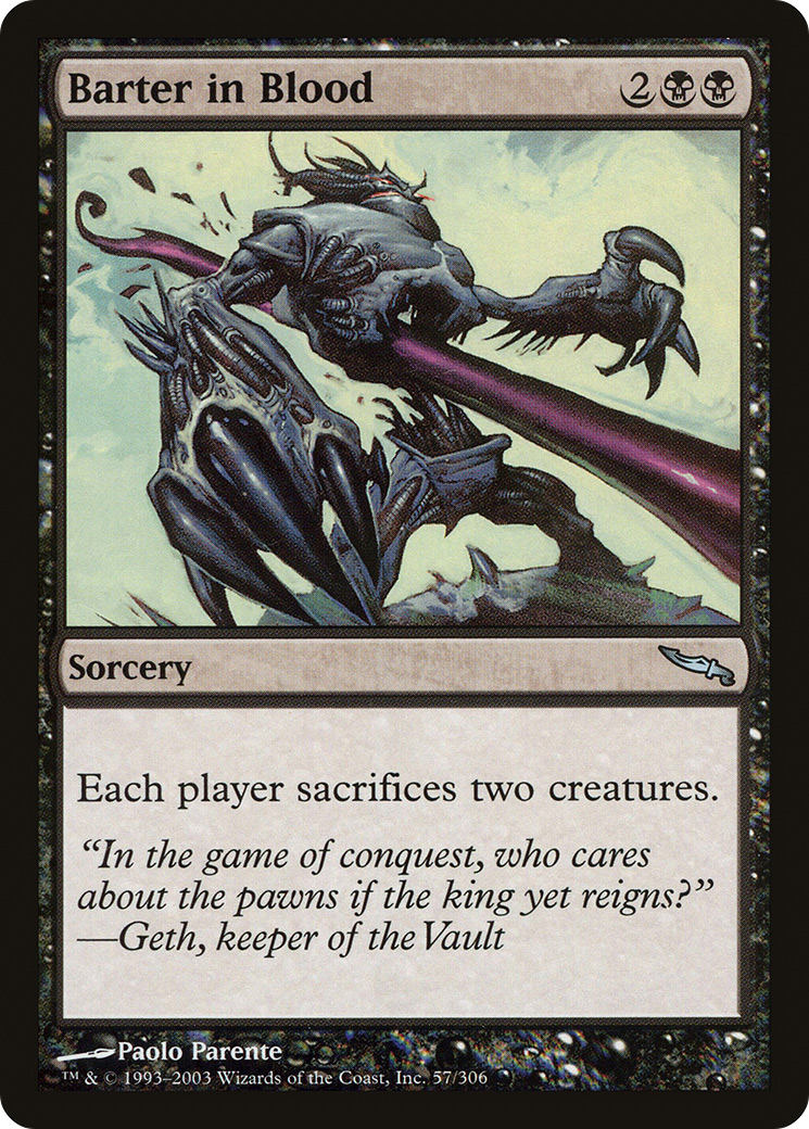 Barter in Blood (057) Foil - Mirrodin
