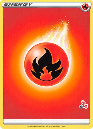 Basic Fire Energy (#22 Cinderace) - Battle Academy 2022
